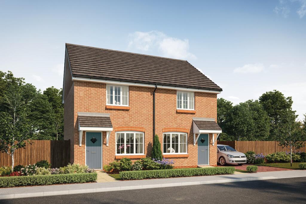 2-bed semi-detached on Musselburgh Way,
Bourne,
Lincolnshire,
PE10 0WS, £209,950