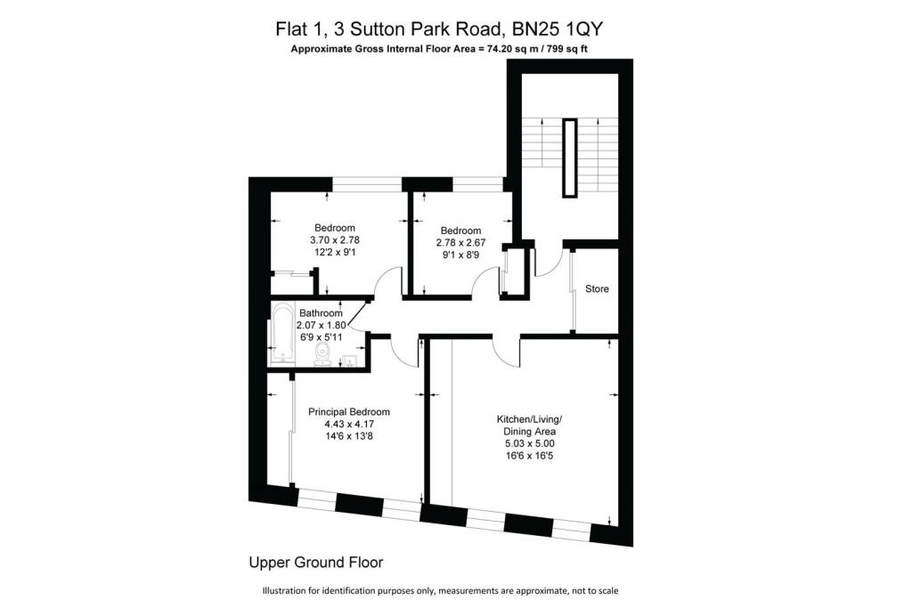 Apartment in Seaford, East Blatchington - View 3