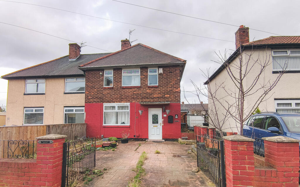 3-bed semi-detached on Birkhall Road, Middlesbrough, TS3, £86,000