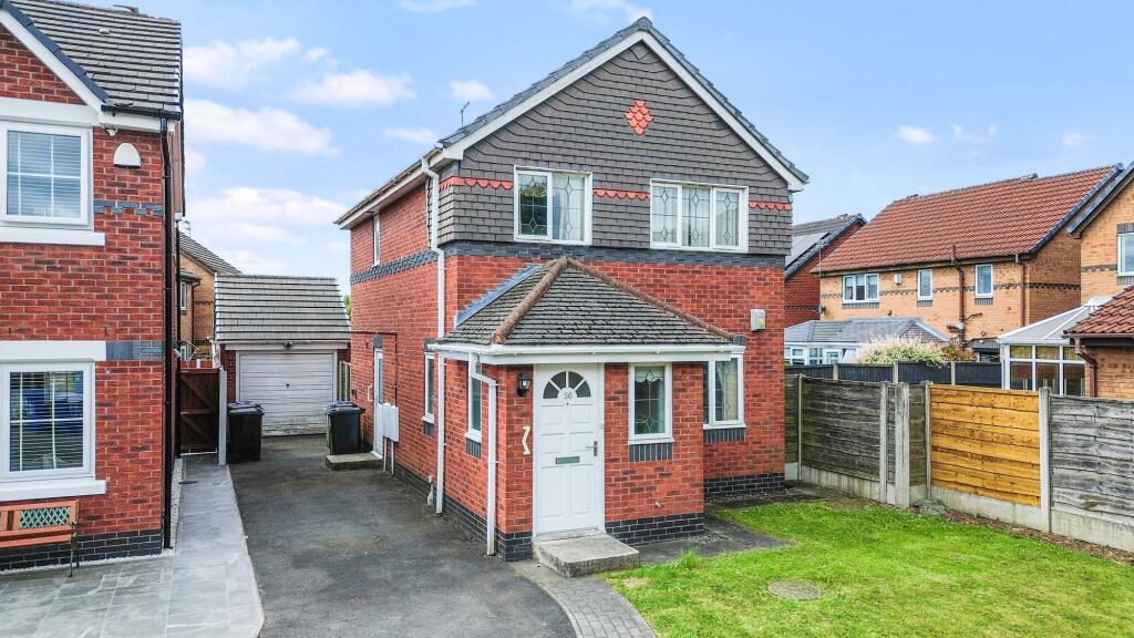 3-bed detached on Wotton Drive, Ashton-In-Makerfield, WN4, £210,000