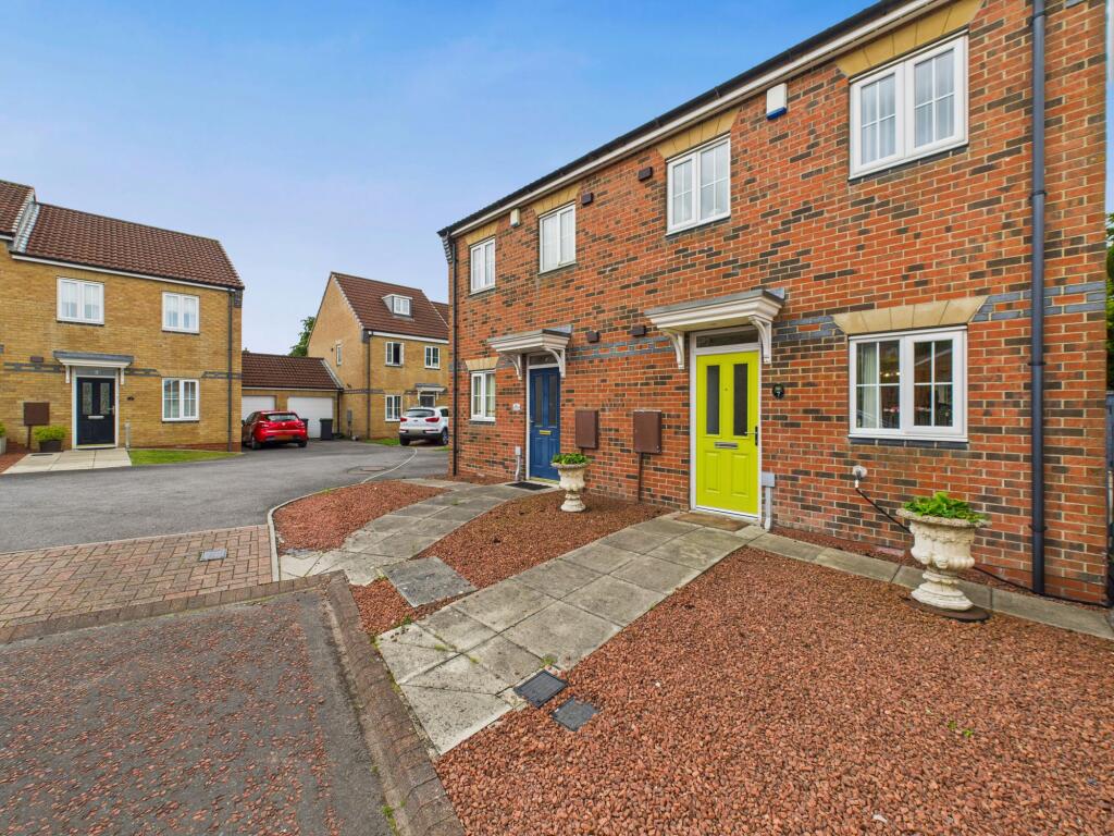 2-bed semi-detached on Horton Close, Consett, Durham, DH8 7EN, £145,000