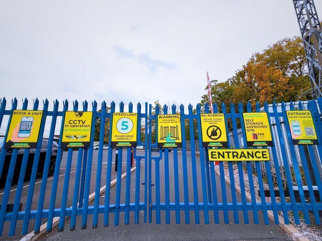 Entrance to the site