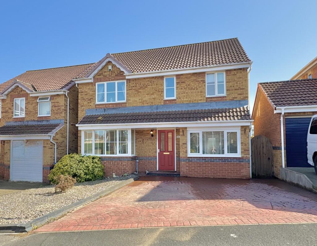 4-bed detached on Hazel Dene Way, Seaham, County Durham, SR7, £250,000