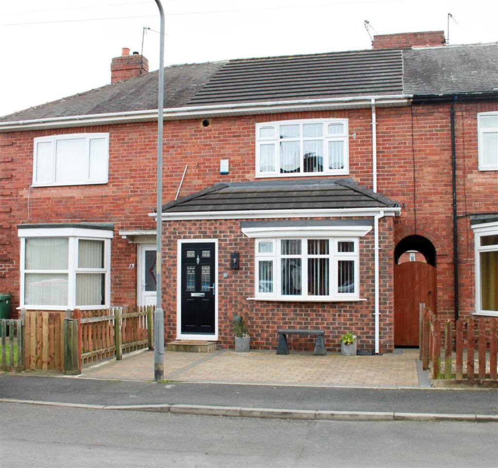 2-bed terraced on Dorset Crescent, Billingham, £119,950