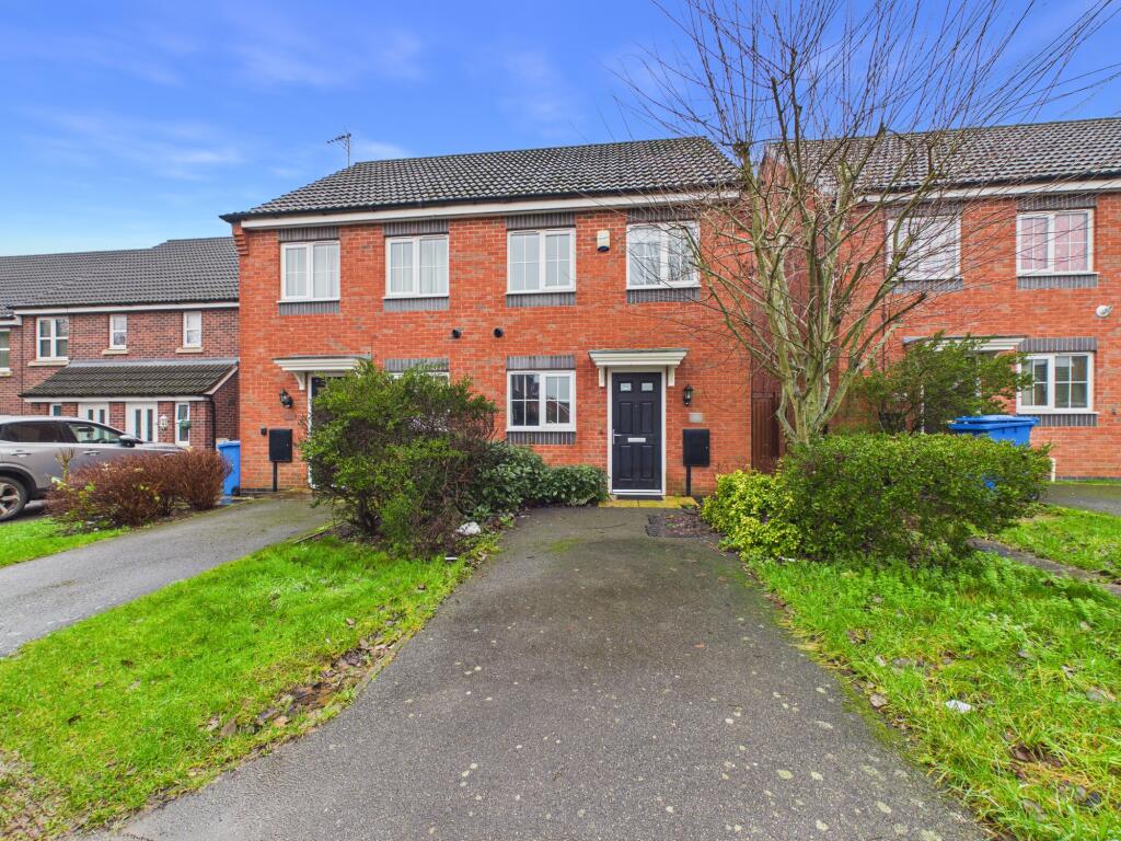 2-bed semi-detached on Girton Way, Mickleover, £200,000