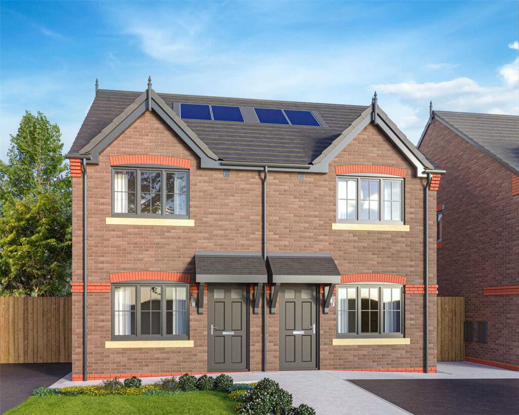 2-bed semi-detached on Elderfield Drive (CW7 2fs), Winsford, Cheshire, CW7, £189,950