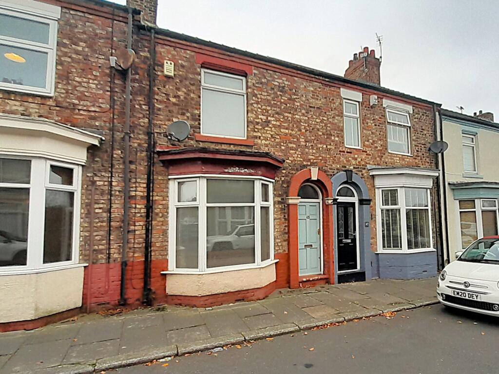 2-bed terraced on Pine Street, Stockton-on-Tees, Durham, TS20, £100,000