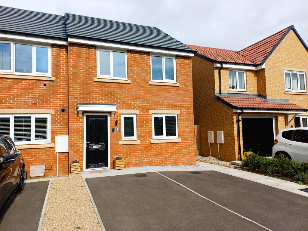 3-bed semi-detached on Alder Gardens, Newton Aycliffe, DL5, £175,000