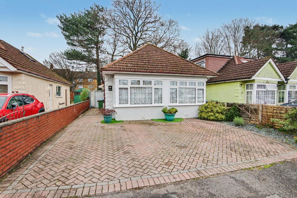 2-bed bungalow on Merridale Road, Bitterne, SO19, £325,000