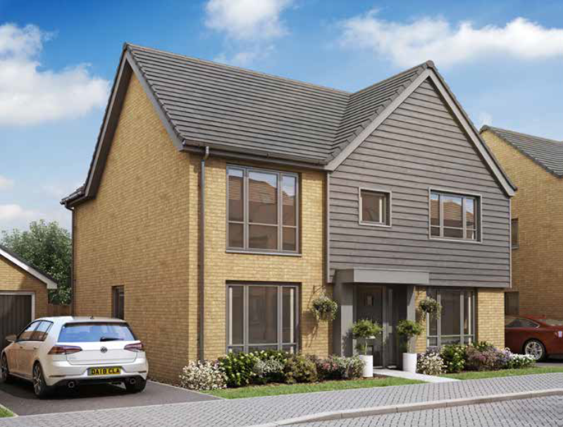 4-bed detached on The Himbleton, Malvern Rise Development, Malvern, Worcestershire, WR14, £441,000