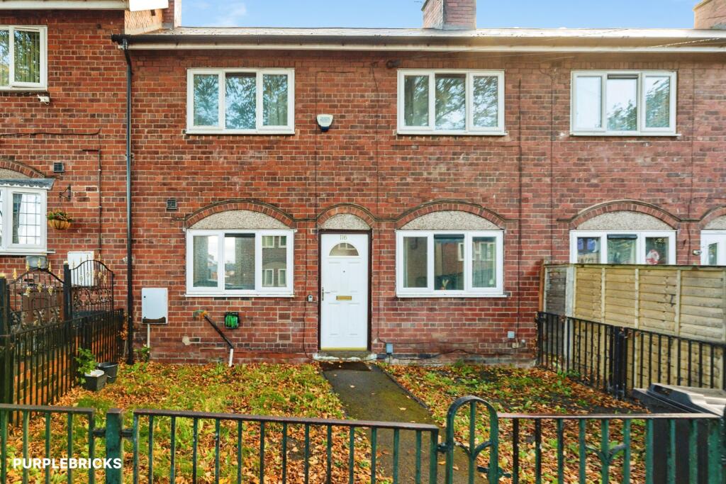 3-bed terraced on Foxglove Road, Sheffield, S5, £130,000