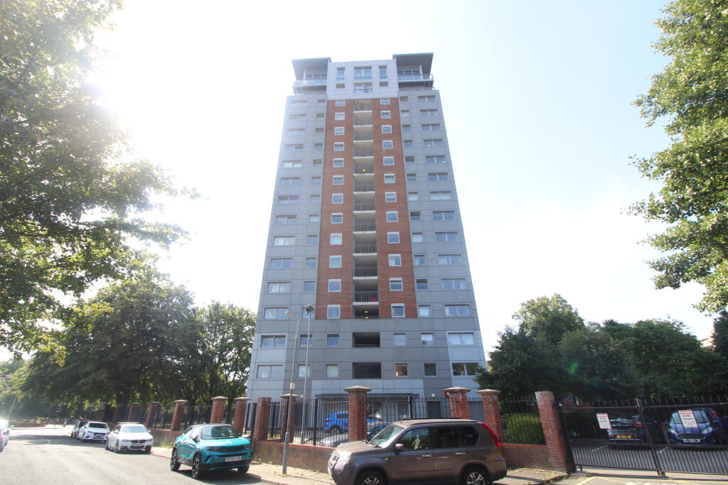 1-bed flat on Apartment 12, 14 Greenheys Road, Liverpool, Merseyside L8 0PY, £37,000