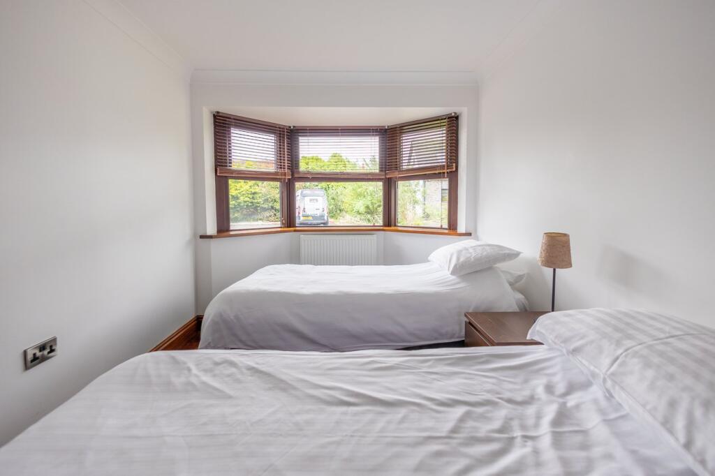 Bedroom inside a Parc Teifi home