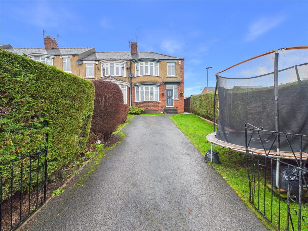 3-bed terraced on St. Andrews Road, Bishop Auckland, Durham, DL14, £150,000