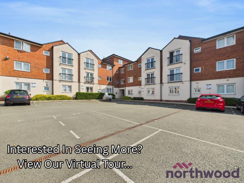 2-bed flat on Delamere Court, St Marys Street, Crewe, CW1, £90,000