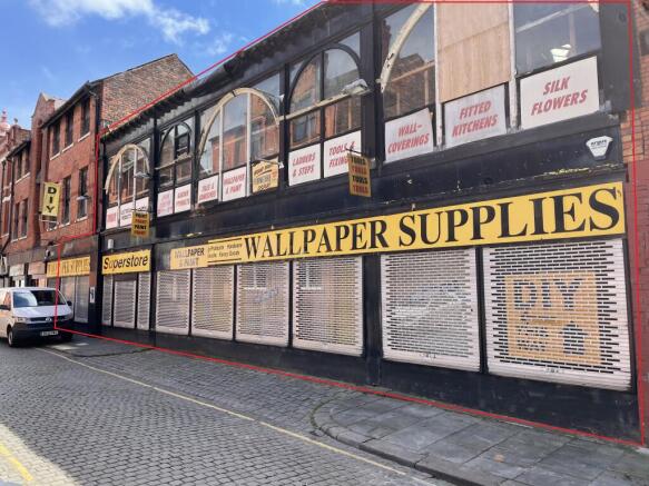 Existing frontage 