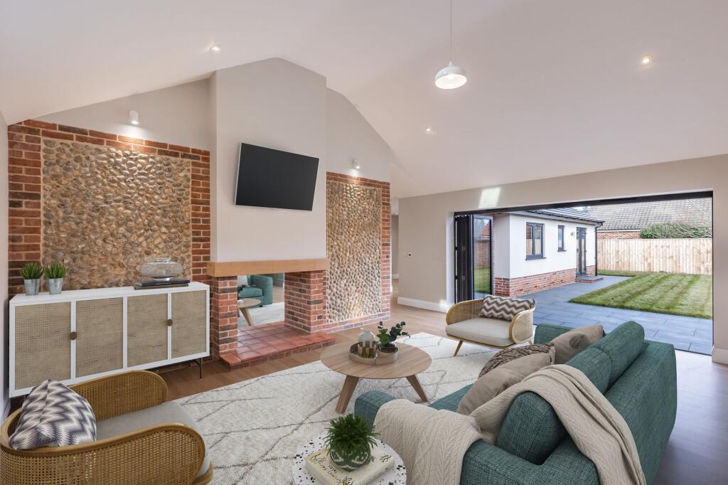 An exceptional new build, single storey home in the coastal village of Snettisham photo 3