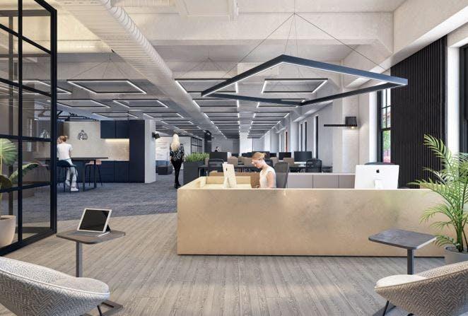 John Bright Street Birmingham  Reception Space.JPG