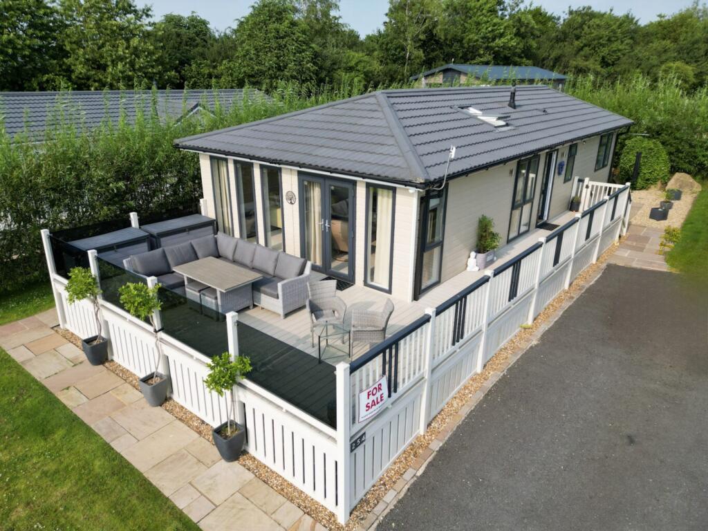 2-bed caravan on Two Bed Omar Apex 45x20, Shireburne Park, Waddington, Clitheroe, Lancashire, BB7 3LB, £135,000