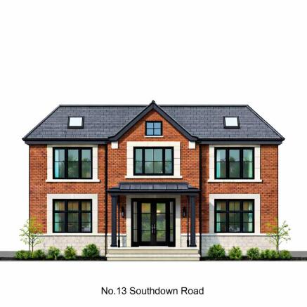Indicative finished property front design