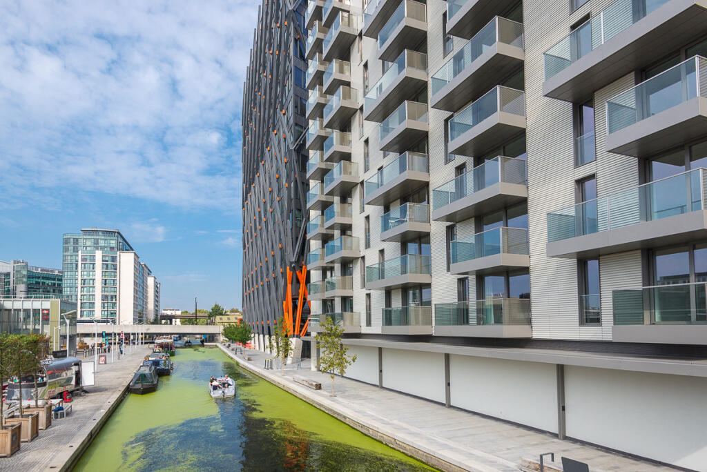 1-bed flat on Canalside Walk, Paddington, W2, £750,000