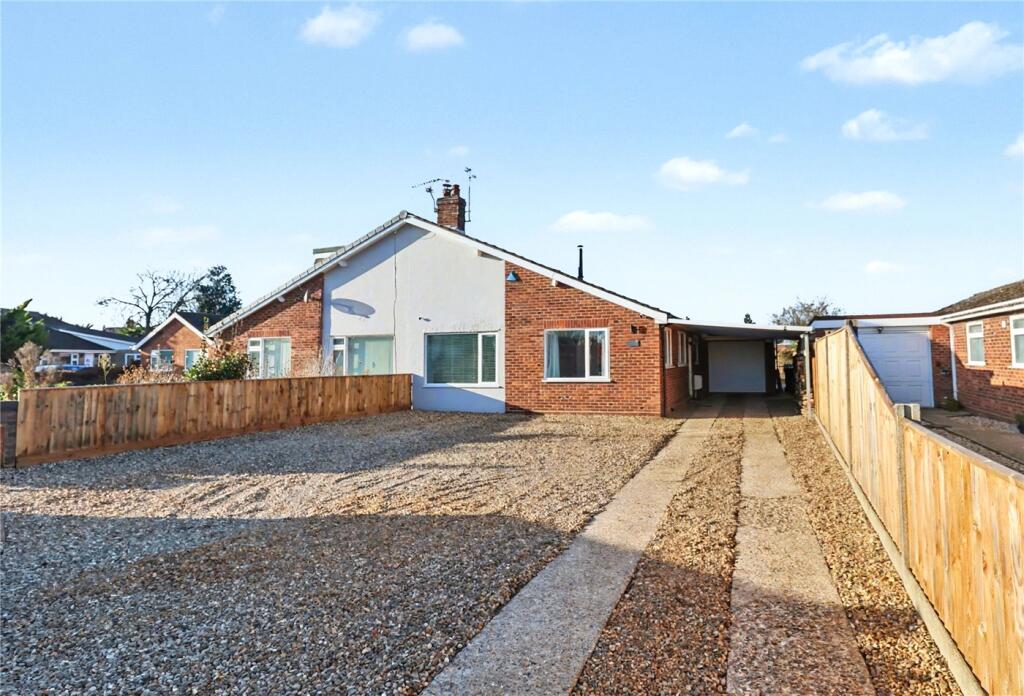 3-bed bungalow on Prince Andrews Road, Hellesdon, Norwich, Norfolk, NR6, £325,000