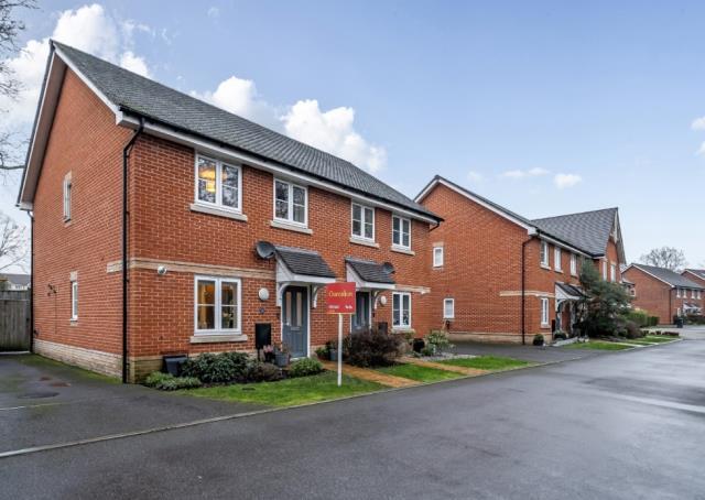 2-bed semi-detached on ROSE MEADOW, West End, Woking, £450,000