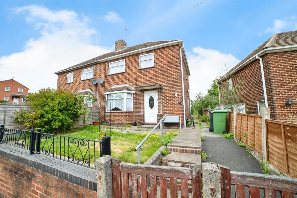 2-bed semi-detached on Windmill Rise, Somercotes, Alfreton, £125,000