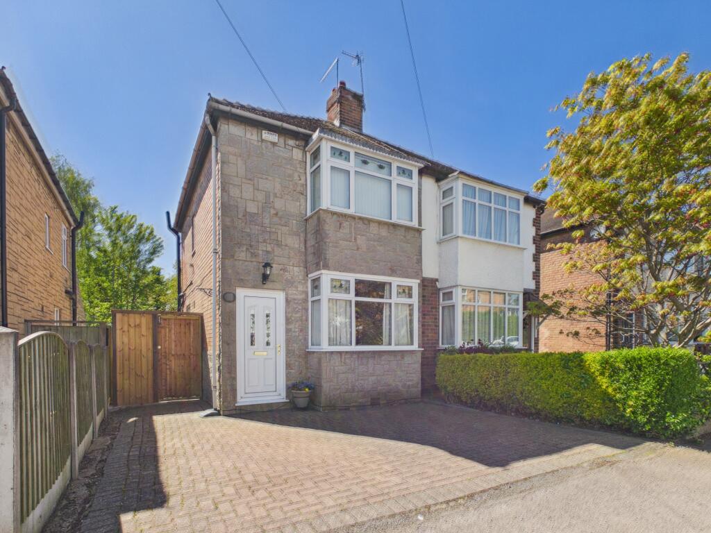 2-bed semi-detached on Northwood Avenue, Chaddesden, £175,000