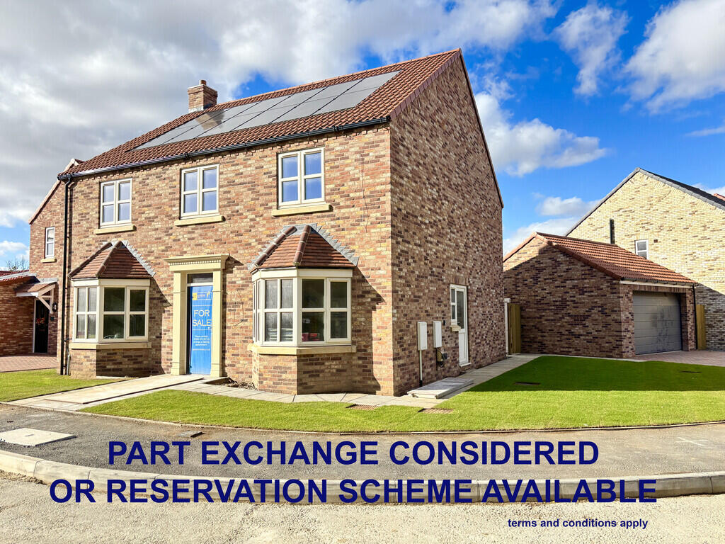 4-bed detached on 'The Willow', Reynards Green, Driffield, £480,000