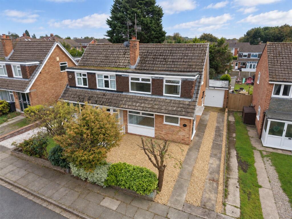 3-bed semi-detached on Tarporley Close, Prenton, Wirral, £260,000
