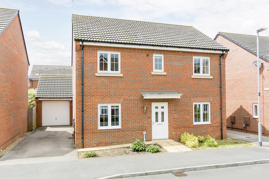 4-bed detached on Bradford Street, Market Harborough, £410,000