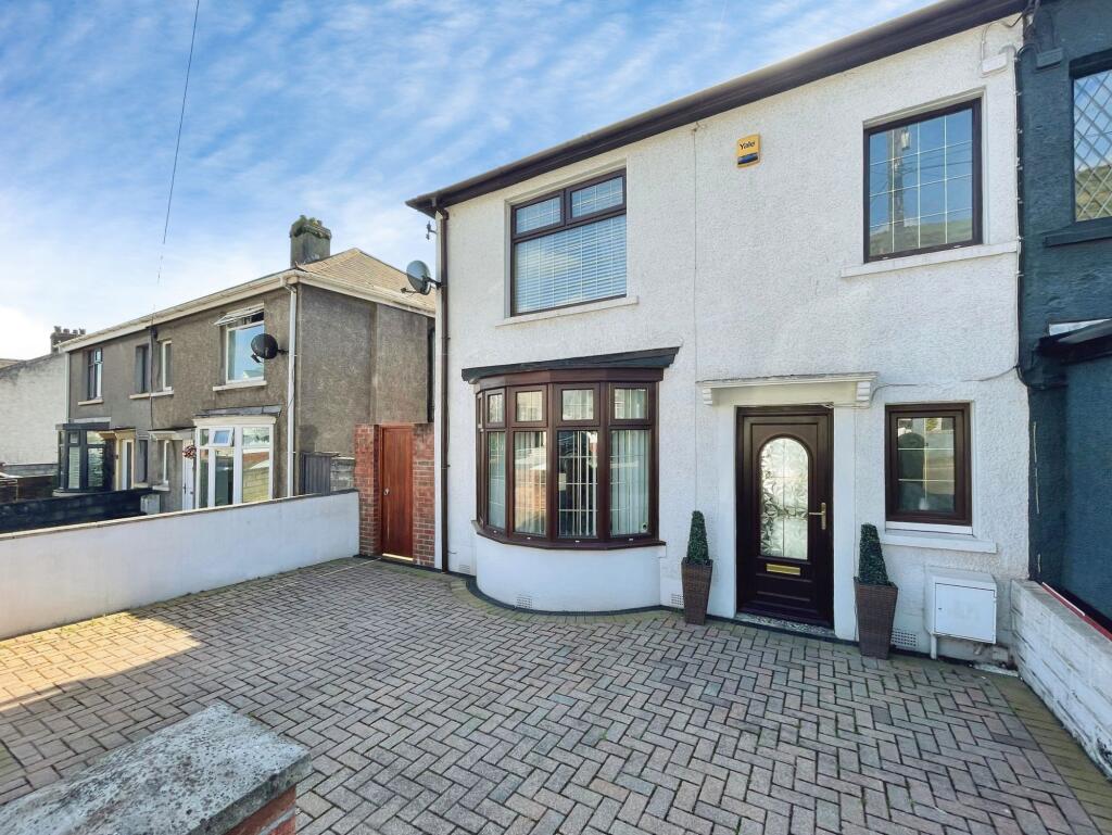 3-bed semi-detached on Wern Road, Port Talbot, SA13, £200,000