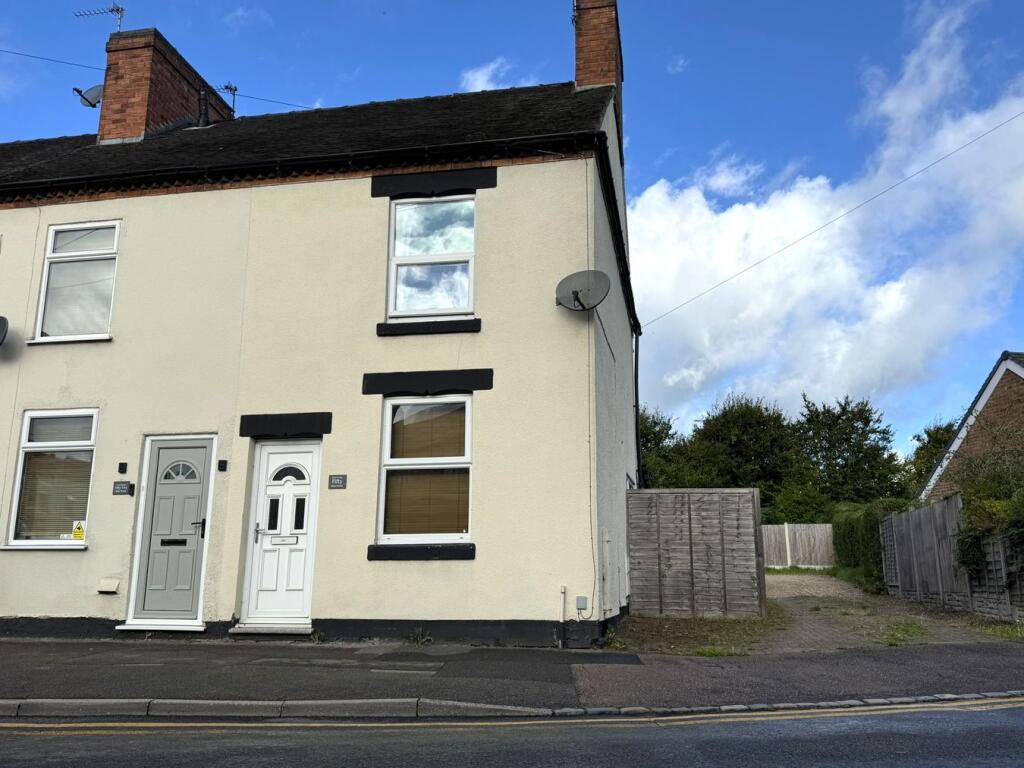 3-bed terraced on Main Street, Stretton, Burton-on-Trent, DE13, £190,000