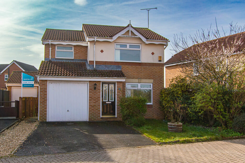 3-bed detached on Butterfly Meadows, Molescroft, Beverley, £259,500