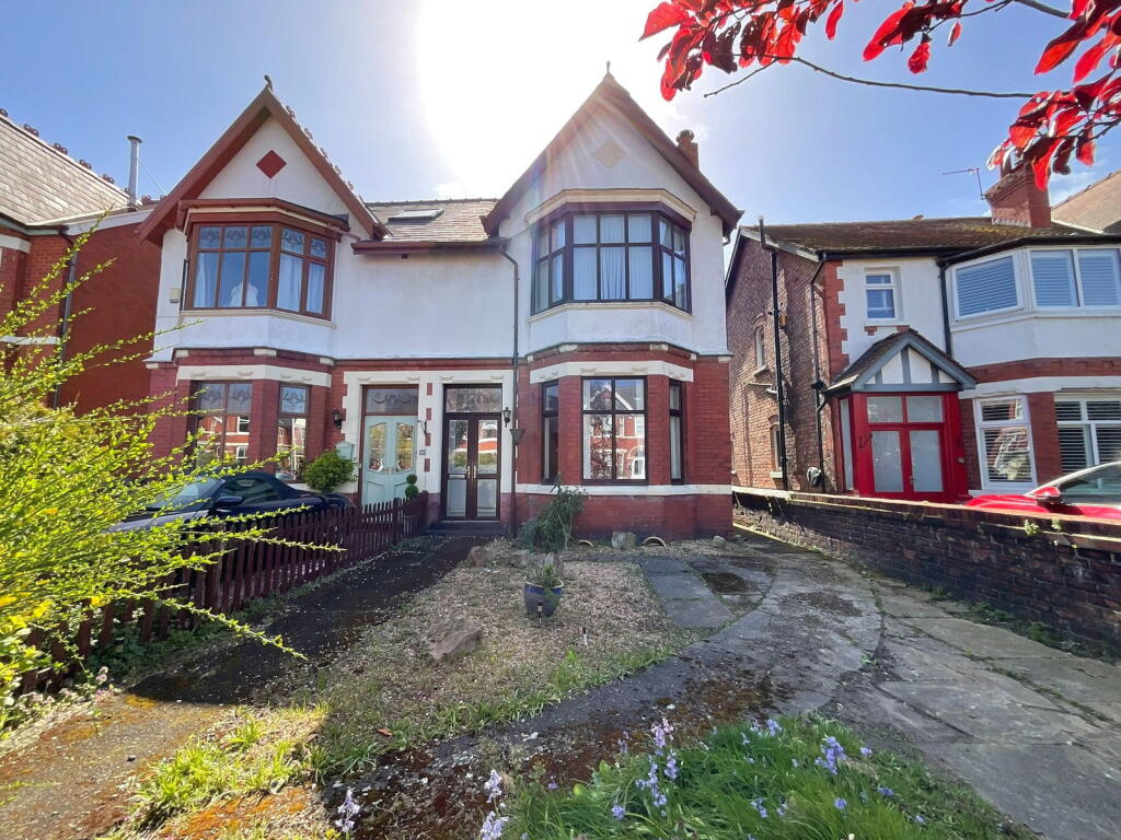 4-bed semi-detached on Chester Road, Southport, £295,000