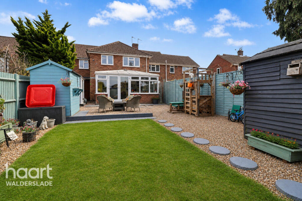 4-bed terraced on King George Road, Chatham, £390,000