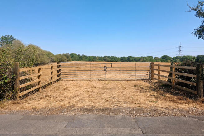 Access is via double-gated entrance to the north.