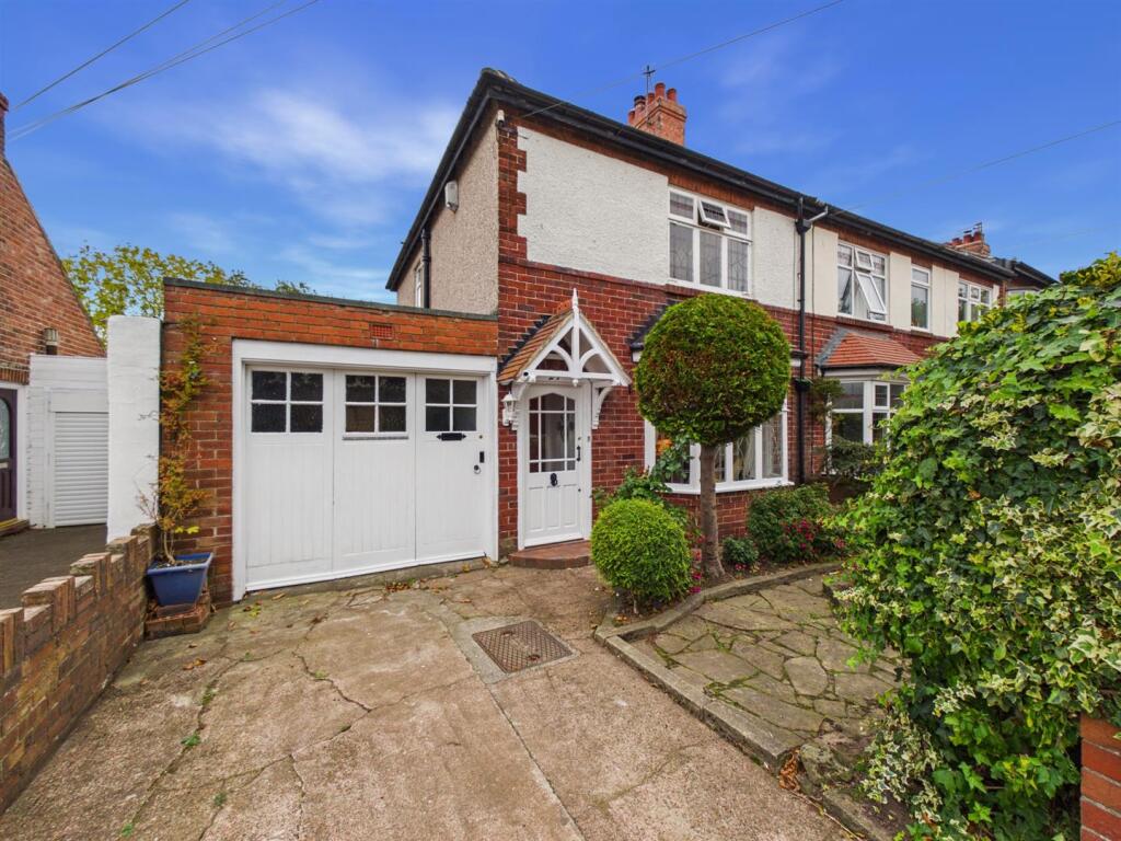 2-bed semi-detached on Holywell Dene Road, Holywell, Whitley Bay, £325,000