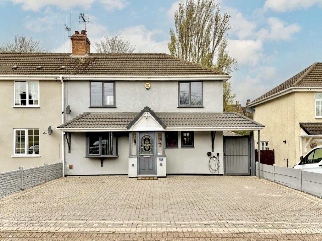 3-bed semi-detached on Kossuth Road, COSELEY, WV14 9UW, £279,950