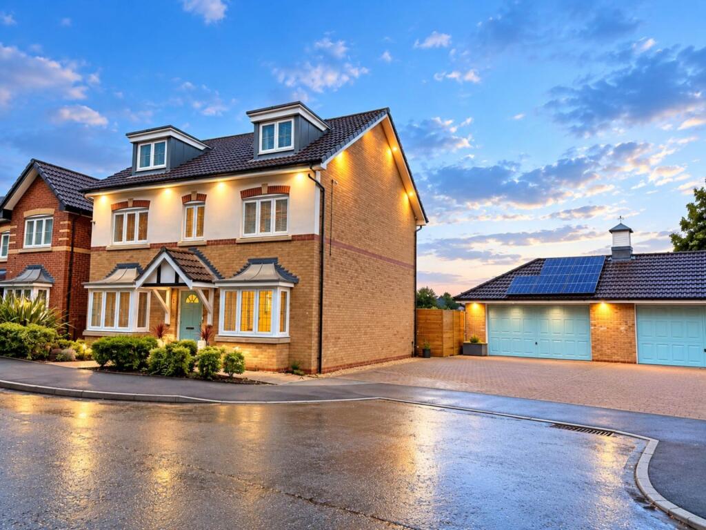 5-bed detached on Mottram Rise, Eccleston, St Helens, £695,000
