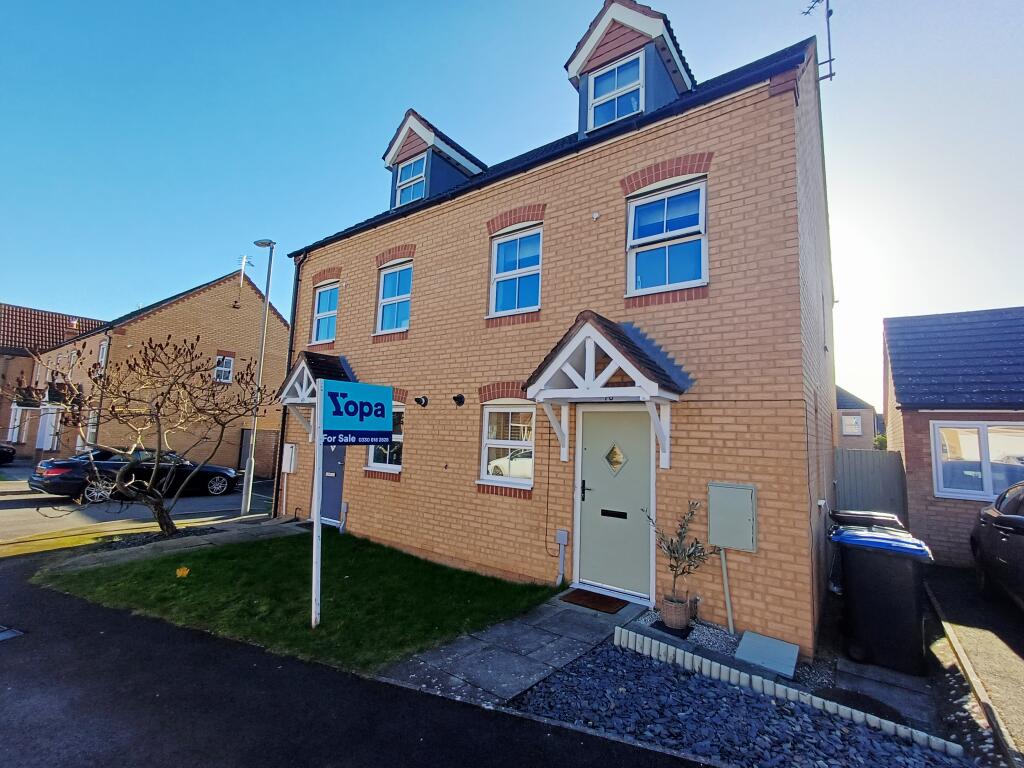 3-bed semi-detached on Northbridge Park, Bishop Auckland, DL14, £150,000