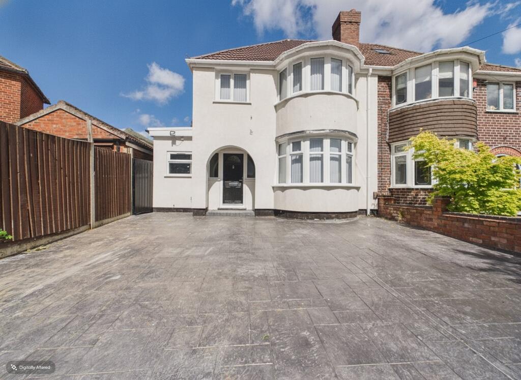 3-bed semi-detached on Allman Road, Erdington, Birmingham, B24, £335,000