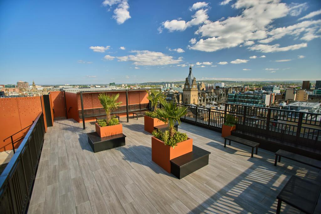 Roof terrace - 145 St Vincent Street