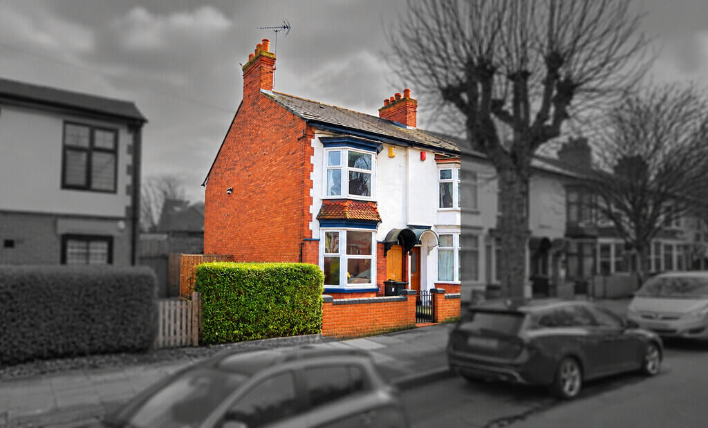 3-bed terraced on Sweetbriar Road, Leicester, £130,000