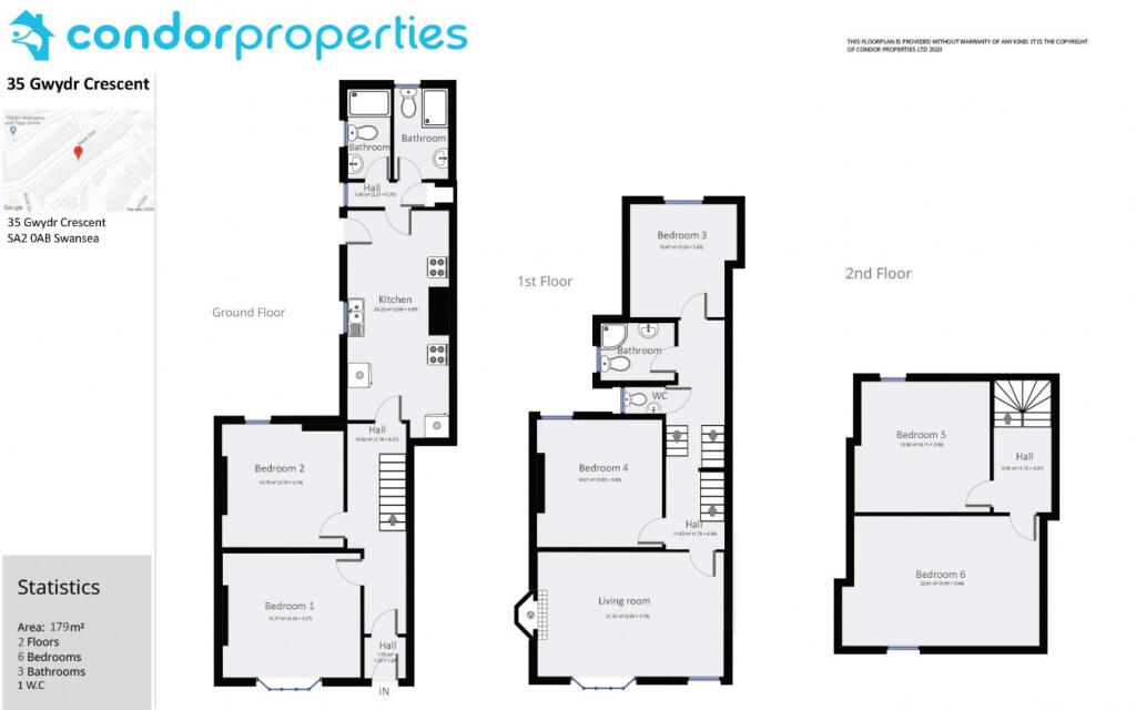 House in Swansea, Brynmill, Uplands - More