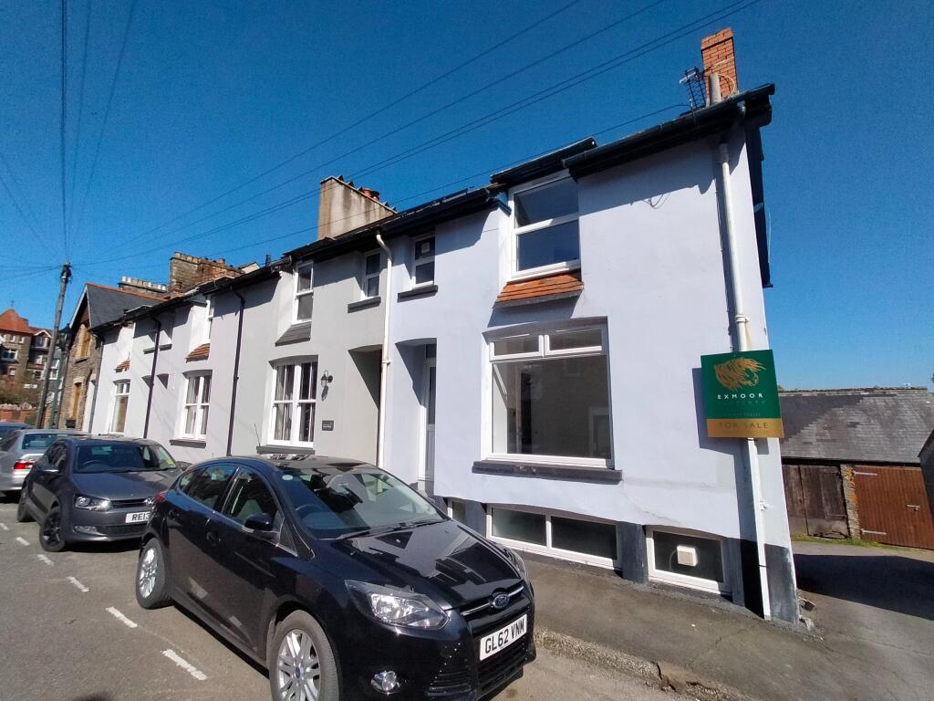 3-bed terraced on Cross Street, Lynton, £215,000