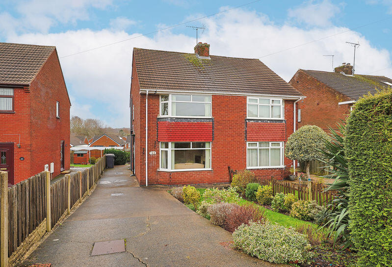 2-bed semi-detached on North Wingfield Road, Grassmoor, Chesterfield, £165,000