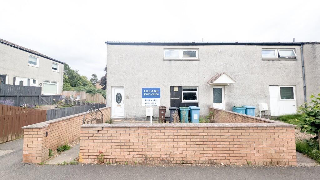 2-bed terraced on 7, Inchwood Court, Cumbernauld, £105,000