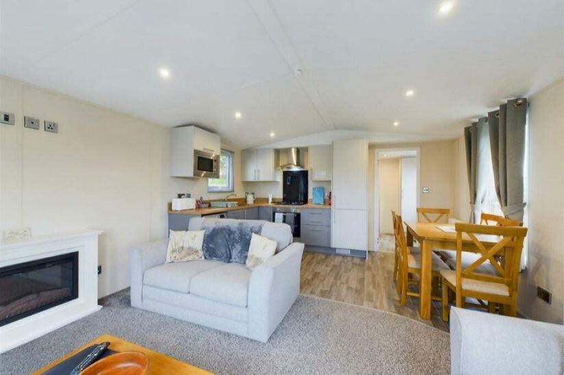 Three Bed Beverley Lodge (41x14), Docker Holiday Park, Arkholme, Carnforth, Lancashire, LA6 1AR photo 3